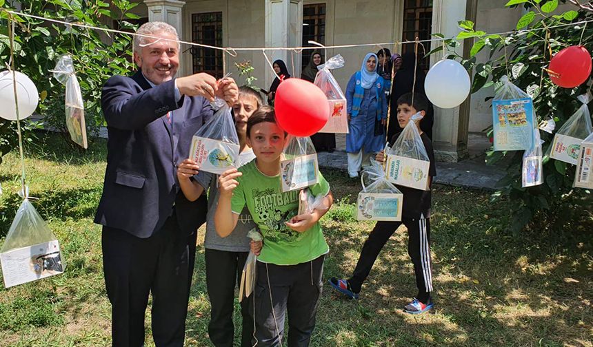 Trabzon'da "ağaçlar kitap açtı"