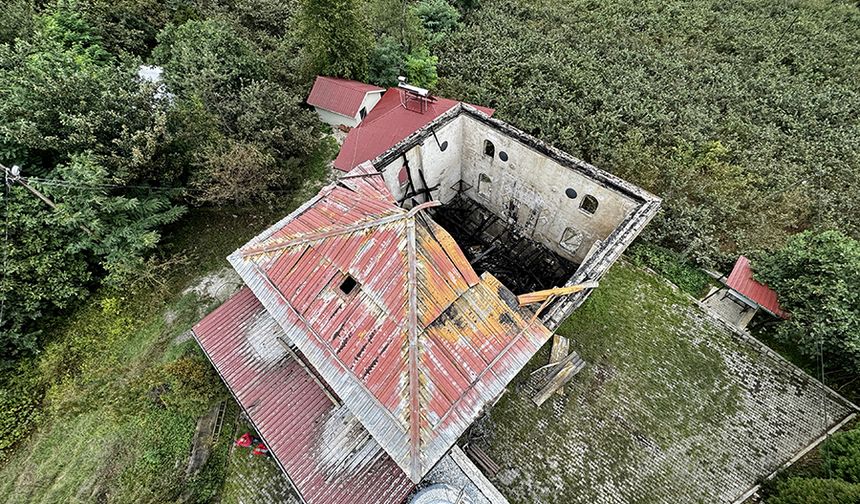 Ordu'da camide yangın çıktı
