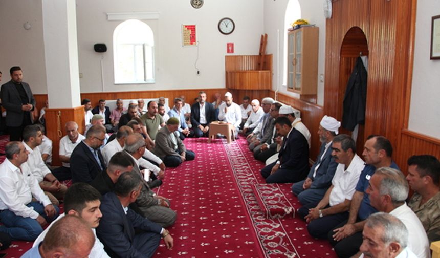 Ahlat'ta aralarında husumet bulunan kişiler barıştırıldı