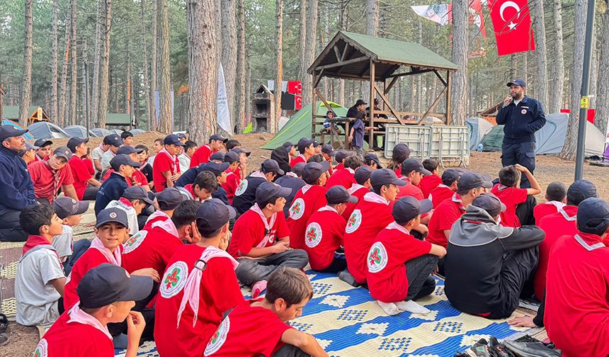 Diyanet İzci Gençlik, Zorkun Yaylası'nda kamp kurdu