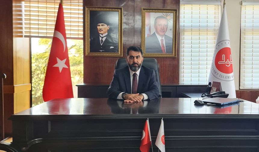 Trabzon Müftüsü Çiçek, görevine başladı