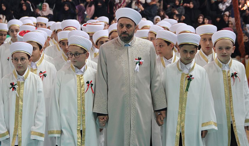 Rize’de bu yıl 600 Hafız icazet alacak