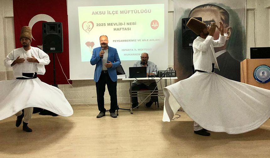 Aksu'da Mevlid-i Nebi heyecanı