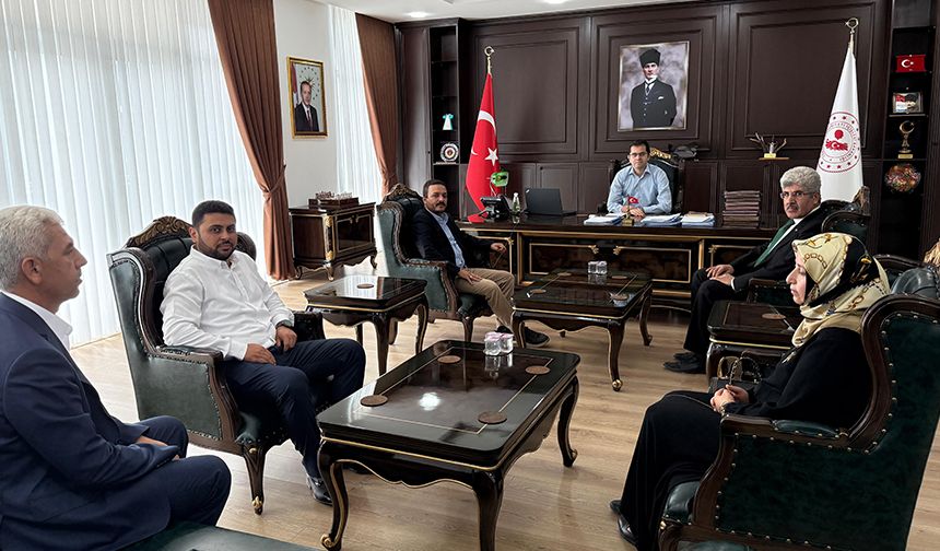 Bahçe Kaymakamı Şahin, din görevlilerini ağırladı