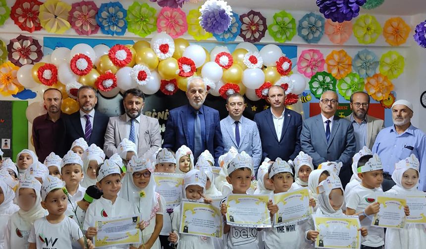 Isparta'da minikler "Bed-i Besmele" heyecanı yaşadı