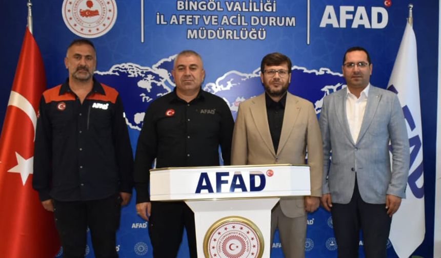 Bingöl Müftülüğü'nde AFAD destek ekibi kurulacak