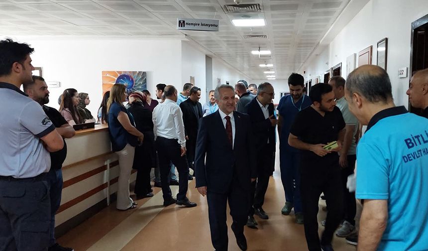 Bitlis Devlet Hastanesine Mevlid-i Nebi ziyareti