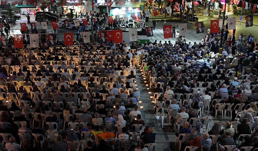 Burdur'da Mevlid-i Nebi coşkusu meydanlara sığmadı