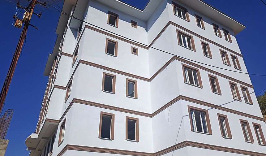 Çukurca Yatılı Kur’an Kursunun inşası sürüyor