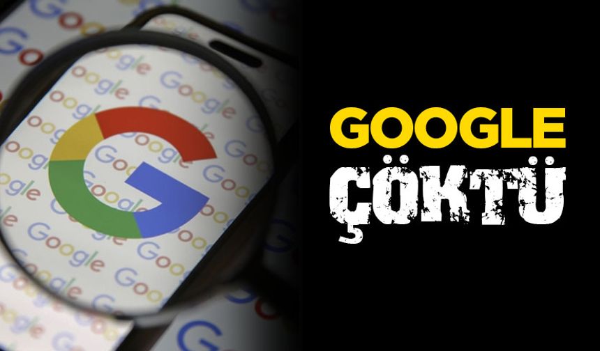 Google çöktü