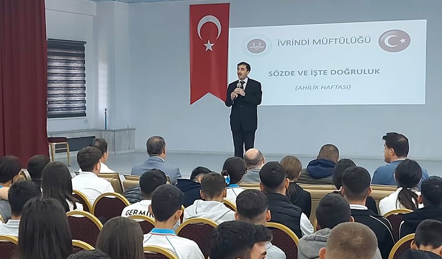 İvrindi'de öğrencilere "Ahilik Geleneği" anlatıldı