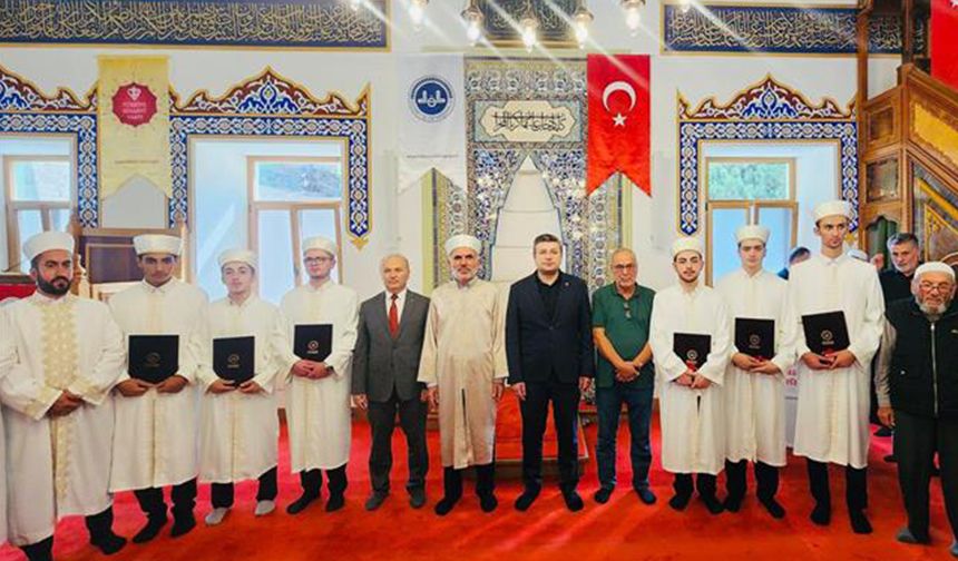 İnebolu'da hafızlar belge aldı