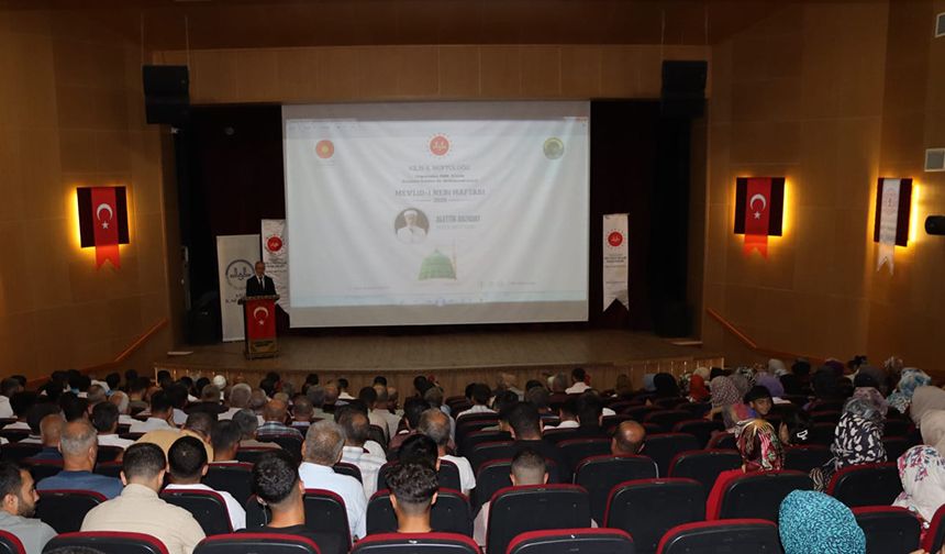 Kilis'te Mevlid-i Nebi konferansı düzenlendi