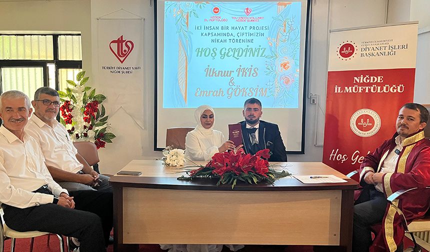 Niğde'de "İki İnsan Bir Hayat" projesi