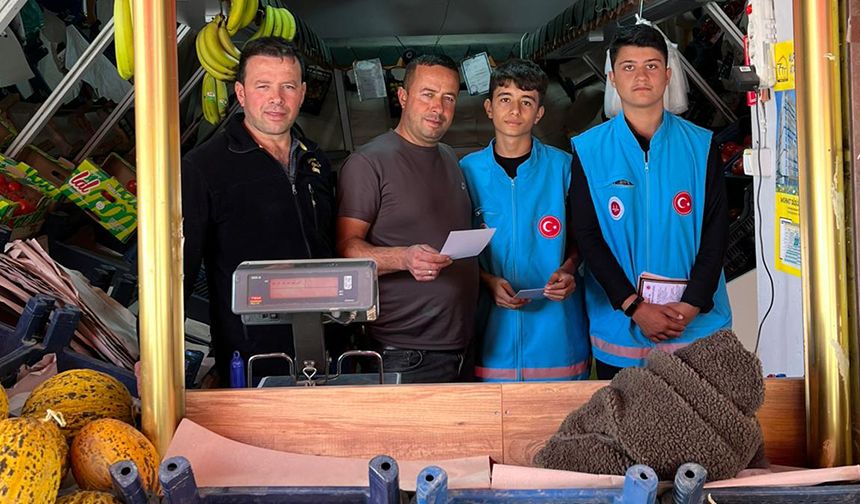 Şefaatli'de gençlerden ahilik ziyareti