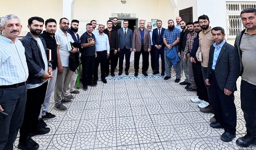 Müftü Taşcı, Ceyhan'da din görevlileriyle bir araya geldi