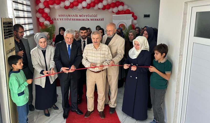 Adıyaman'da "Aile ve Dini Rehberlik Merkezi" açıldı