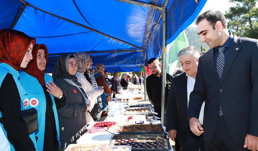 Akseki'den Filistin'e anlamlı destek
