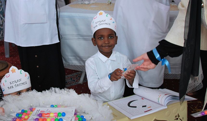 Karabük'te minikler camide buluştu