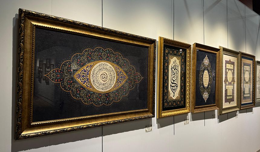 "Devr-i Tezyin Tezhip-Çini Sergisi" sanatseverlerle buluştu