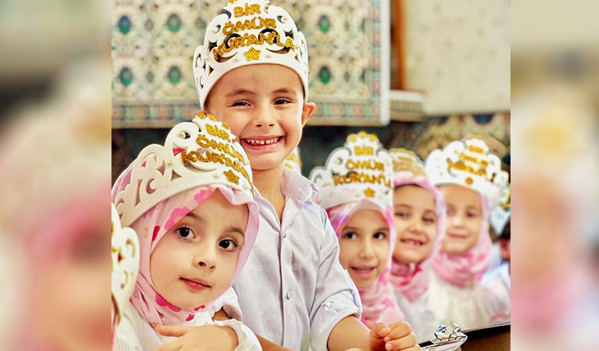 Düzceli minikler, Bed-i Besmele heyecanı yaşadı