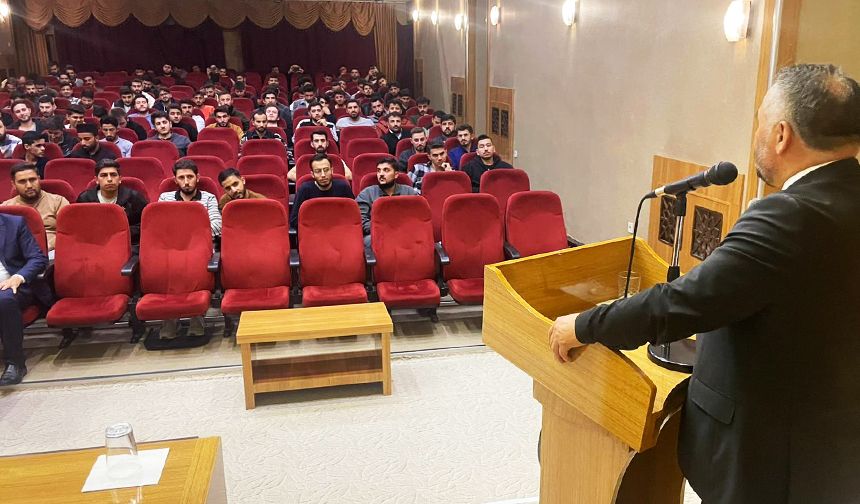 Müftü Okuş, tecrübe paylaşımında bulundu