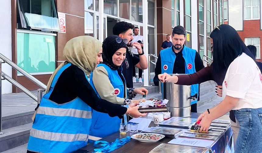 Iğdır'da öğrencilere manevi karşılama