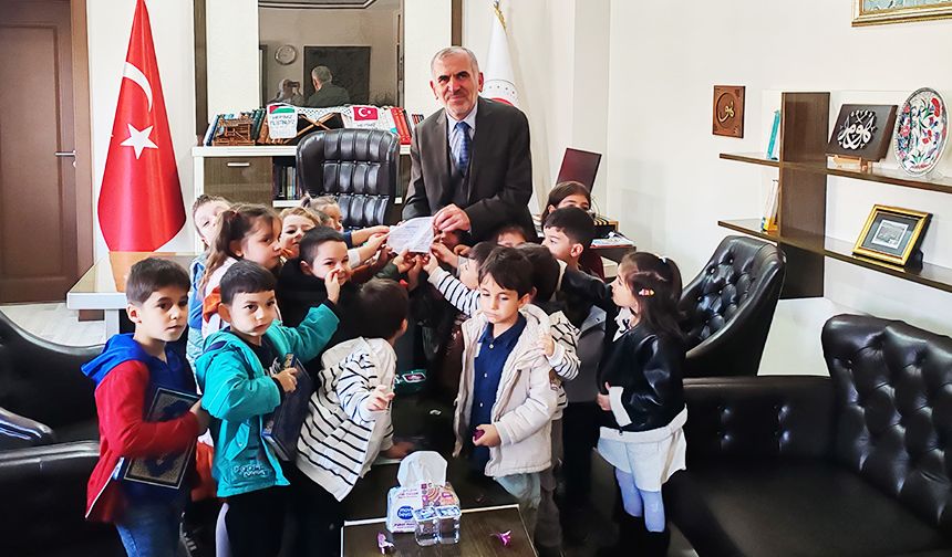 Hacı İhramcızade Kur’an Kursundan Filistin'e destek