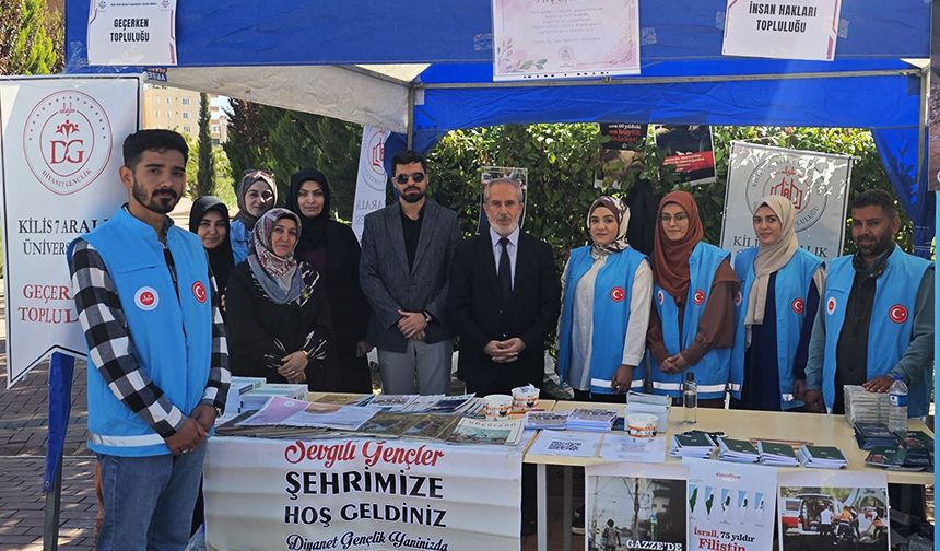 Kilis 7 Aralık Üniversitesi'nde tanıtım standı açıldı