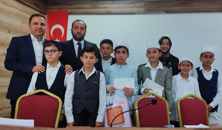 Kur'an kursu öğrencileri Isparta'da bölge finali heyecanı yaşadı
