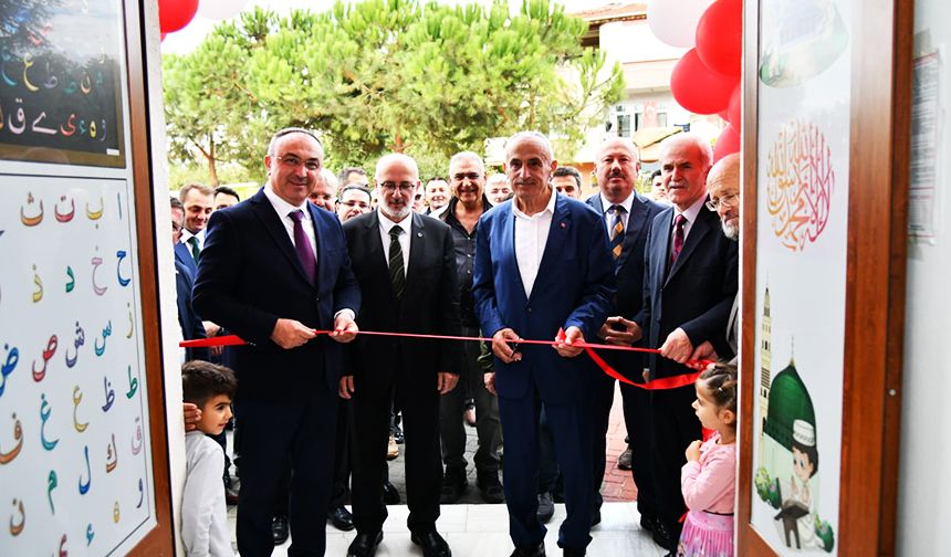 Marmaraereğlisi'nde cami ve Kur'an kursu açıldı