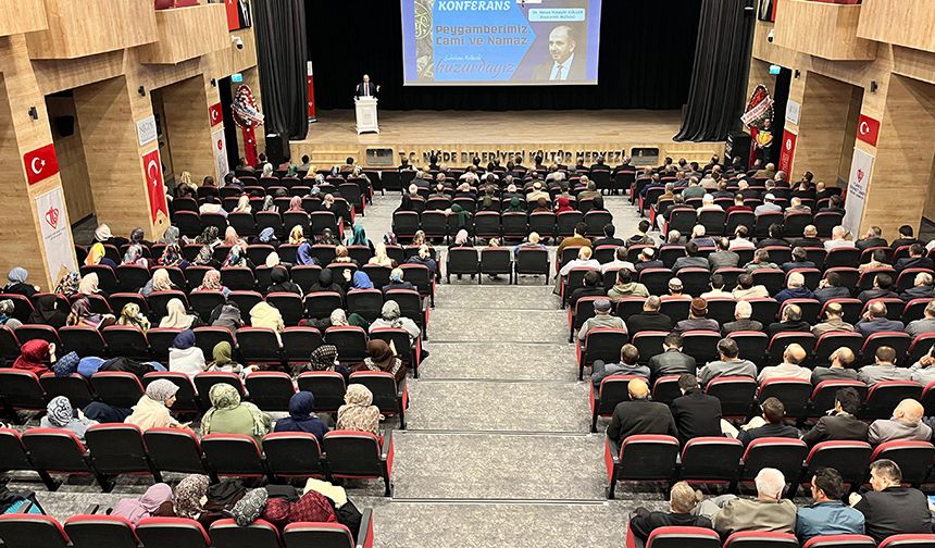Niğde'de "Peygamberimiz, Cami ve Namaz" konferansı