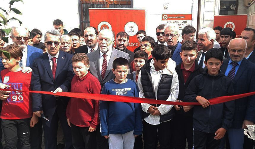 Sapanca Göl Mahalle Camii Okuma Salonu açıldı