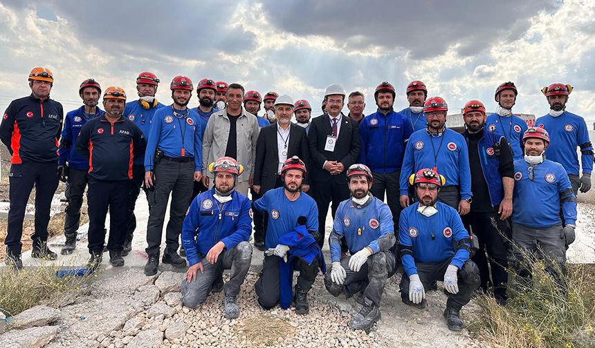 TDV Eskişehir Arama Kurtarma Ekibi akredite oldu