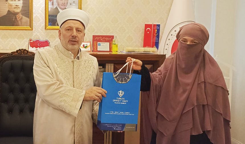 Letonyalı genç Yalova'da Müslüman oldu