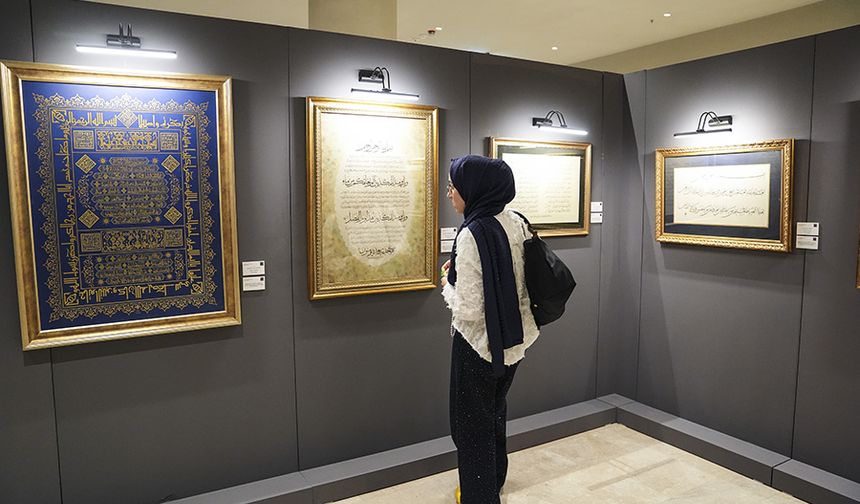 Yaşayan Miras: Hüsn-i Hat Sergisi, AKM'de sanatseverleri ağırlıyor
