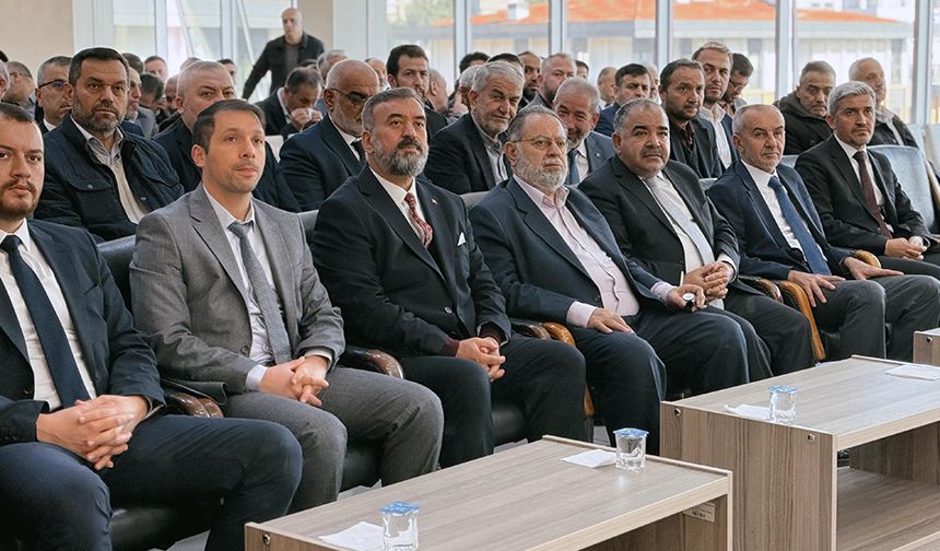 Prof. Dr. Ağırman, Zonguldak'ta din görevlileriyle buluştu