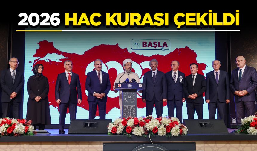 2026 hac kurası çekildi