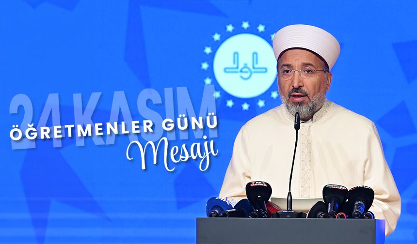 Başkan Arpaguş'tan "24 Kasım Öğretmenler Günü" mesajı