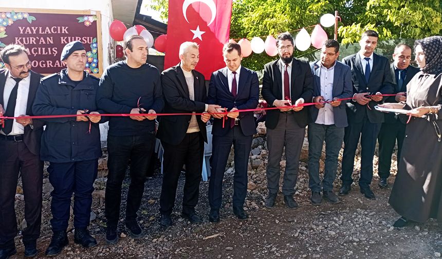 Arapgir Yaylacık Mahallesi Kur'an Kursu açıldı