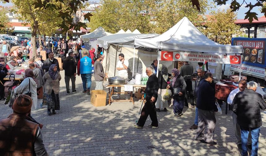 Acıpayam'dan Gazze'ye destek