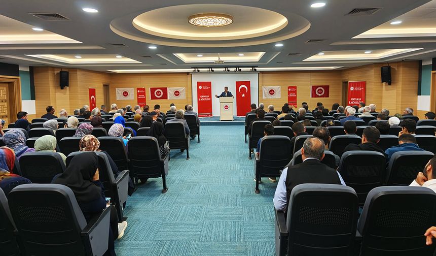 Adıyaman'da "Sahabe Nesli ve Safvan B. Muattal" konferansı