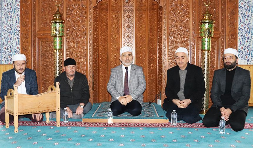 Çankırı'da vefat eden öğretmenler için mevlit okundu