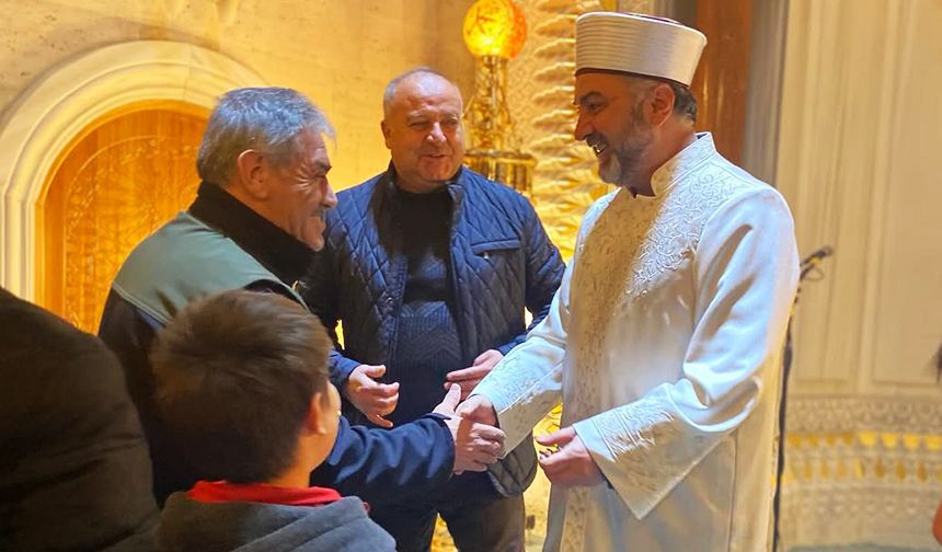 Spor Kulübü gençleri camide buluştu