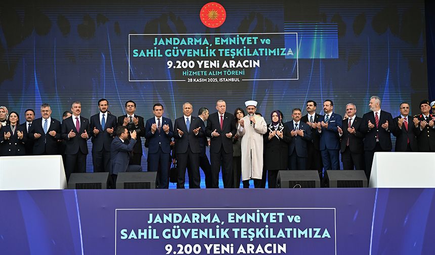 Emniyet için 9 bin 200 araç dualarla hizmete alındı