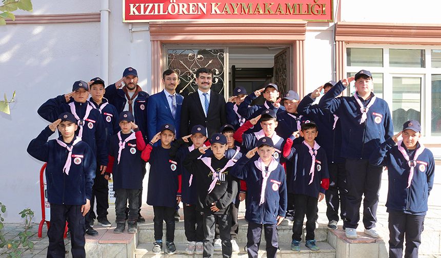 Kızılören'de Diyanet izcileri faaliyetlerine başladı