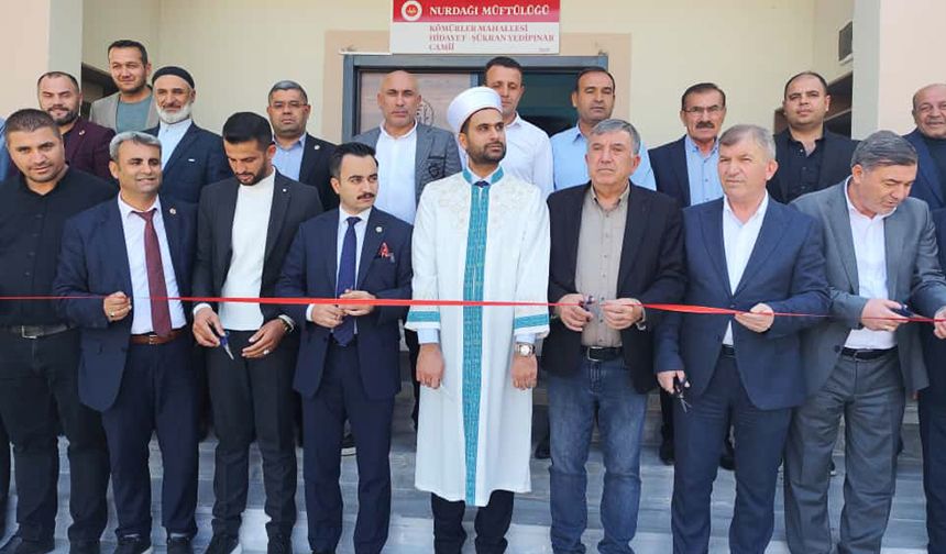 Nurdağı'nda Hidayet – Şükran Yedipınar Camii açıldı