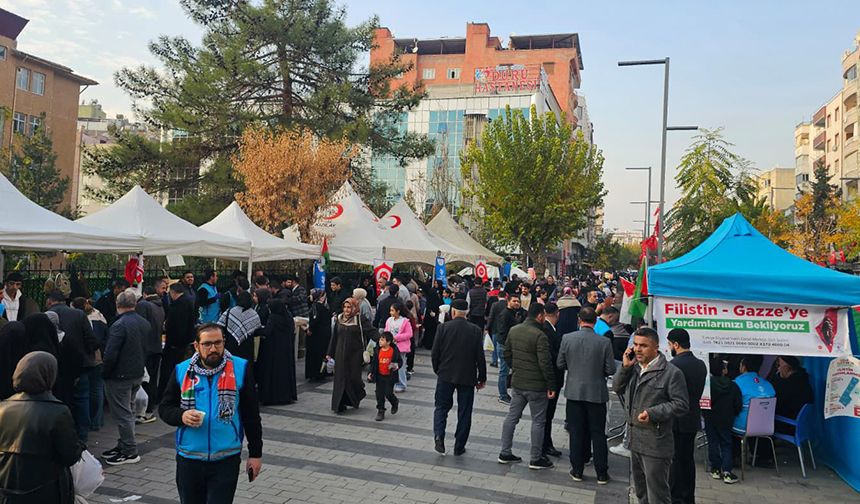 Siirt, Gazze için seferber oldu