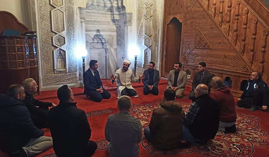 Sinop'ta hükümlüler manevi değerler gezisinde