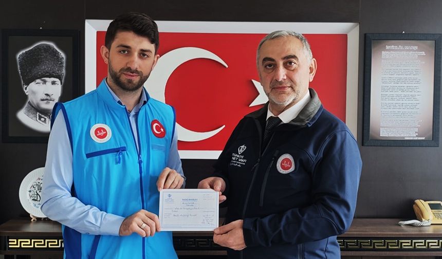 Müftülük personelinden Sudan'a bağış